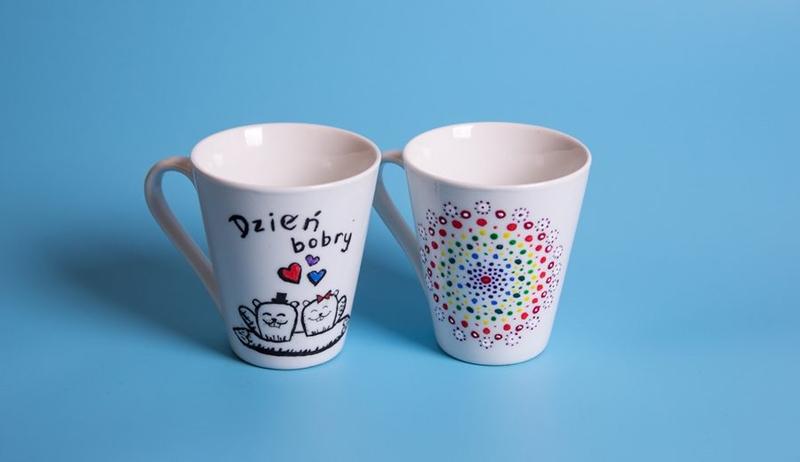 Malowanie ceramicznych kubków