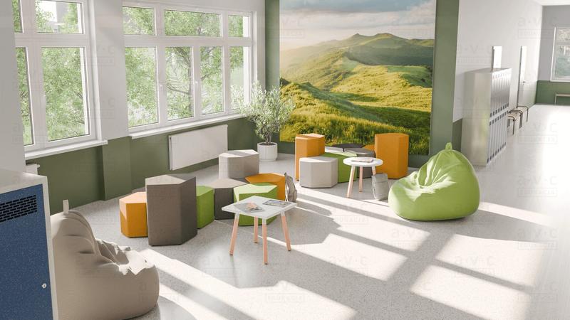 Strefa wypoczynku w salonie