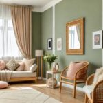 Kolor szalwiowy w aranżacji wnętrz – inspiracje i porady, z czym go łączyć?