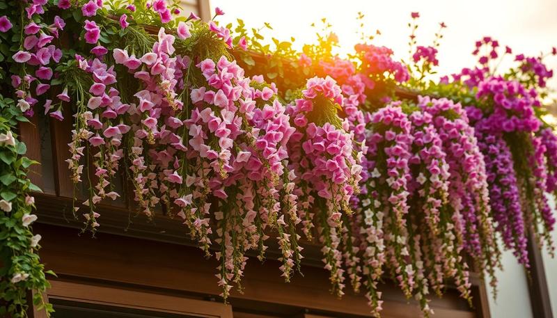 Odmiany surfinii na balkon