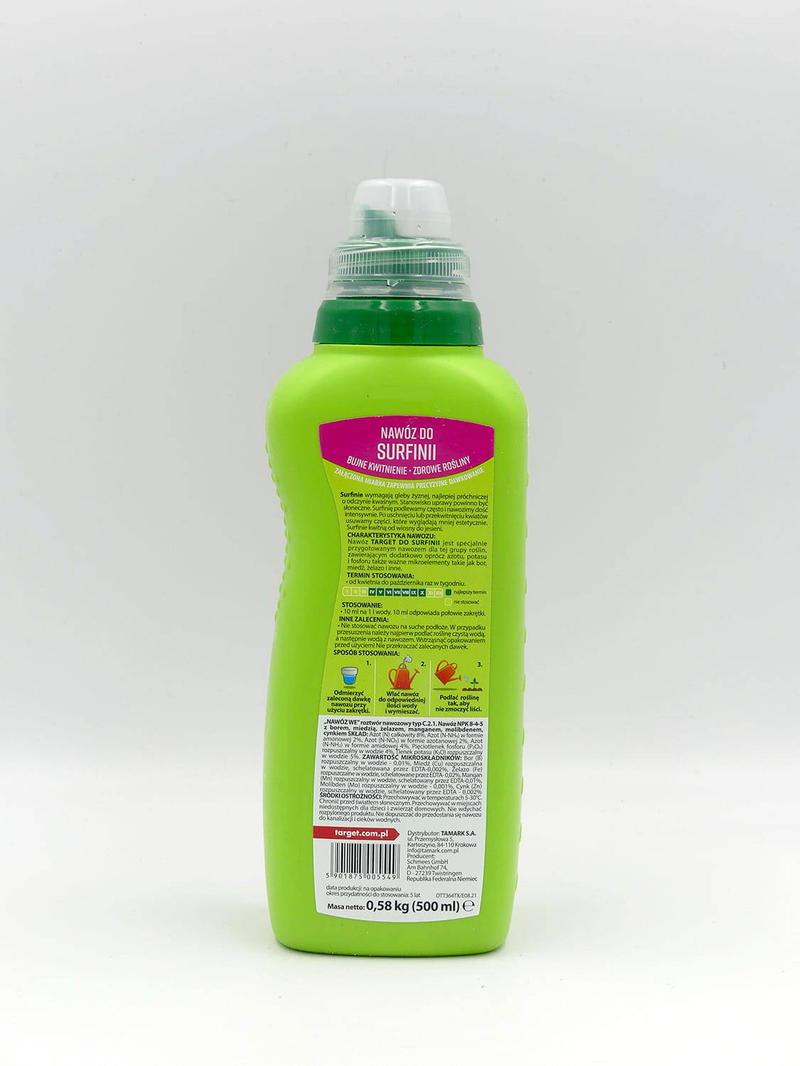 Warunki wzrostu surfinii