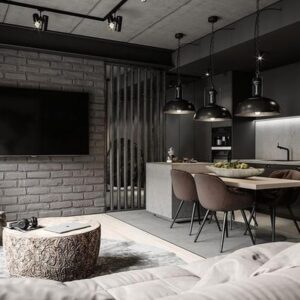 Jak oświetlenie wnętrza w stylu industrialnym wpływa na idealne środowisko do pracy i relaksu?