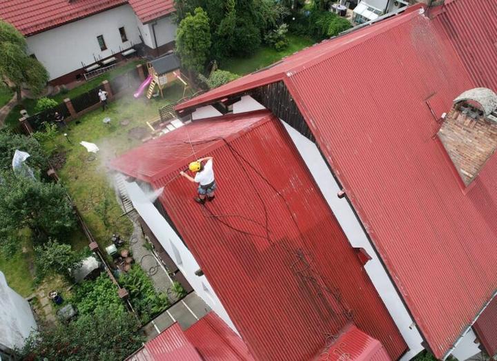 Malowanie drewnianej podbitki