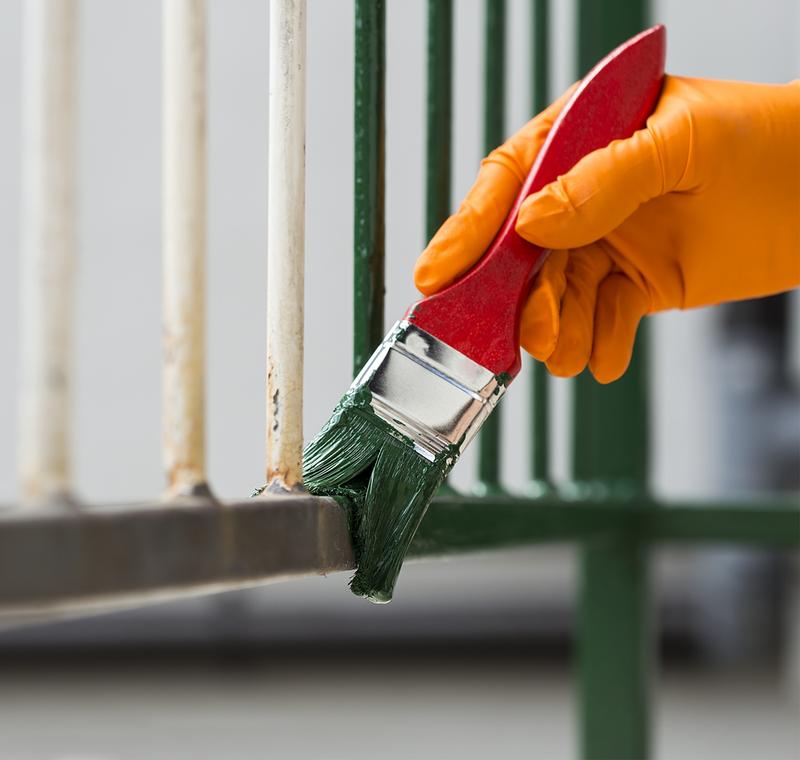 Wybór farby do barierek