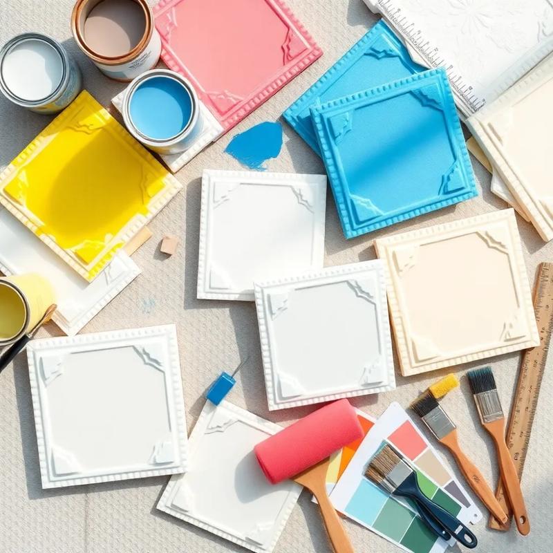 Techniki malarskie kasetony