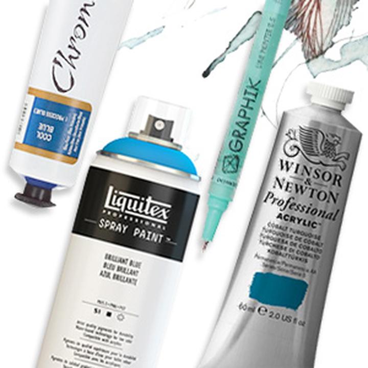 Mieszanie farb akrylowych i lateksowych