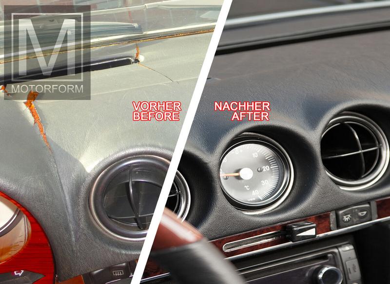 Odnowienie deski rozdzielczej samochodu