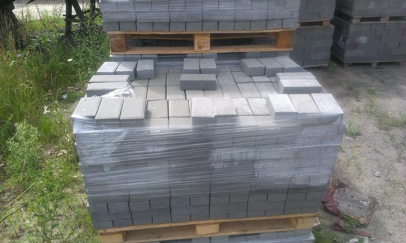 Przechowywanie kostki brukowej