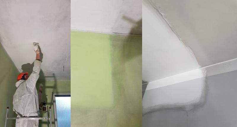 Usuwanie sadzy ze ścian