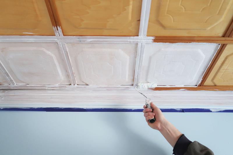 Malowanie kasetonów sufitowych