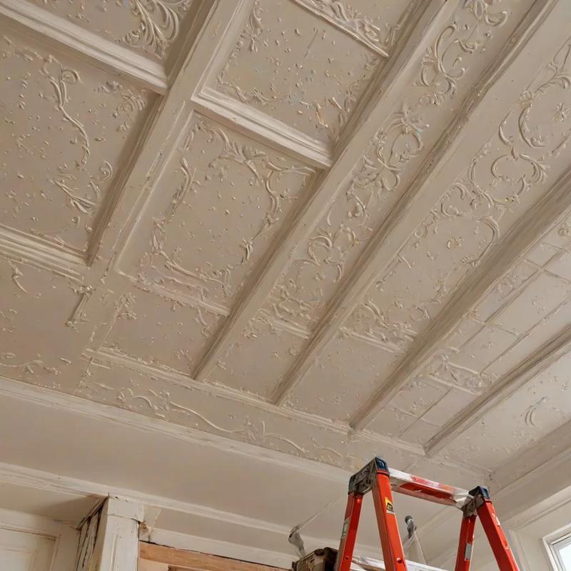 Techniki malarskie kasetony