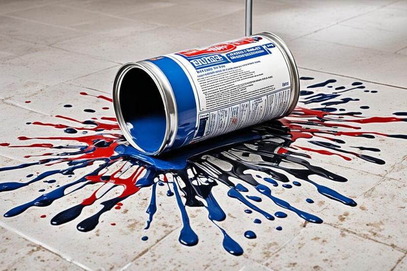 Pierwsza pomoc przy zatruciu farbą