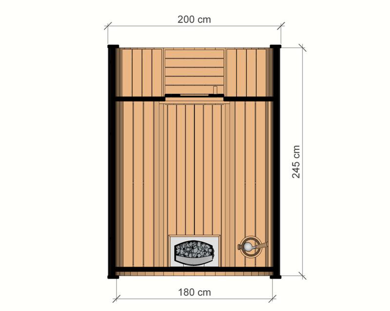 Przygotowanie powierzchni przed malowaniem sauny