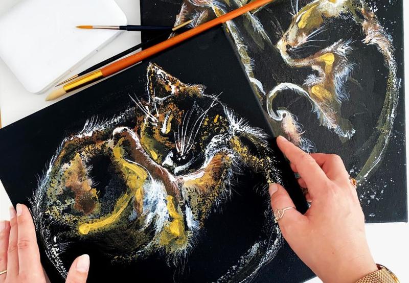 Techniki malowania figurek gipsowych