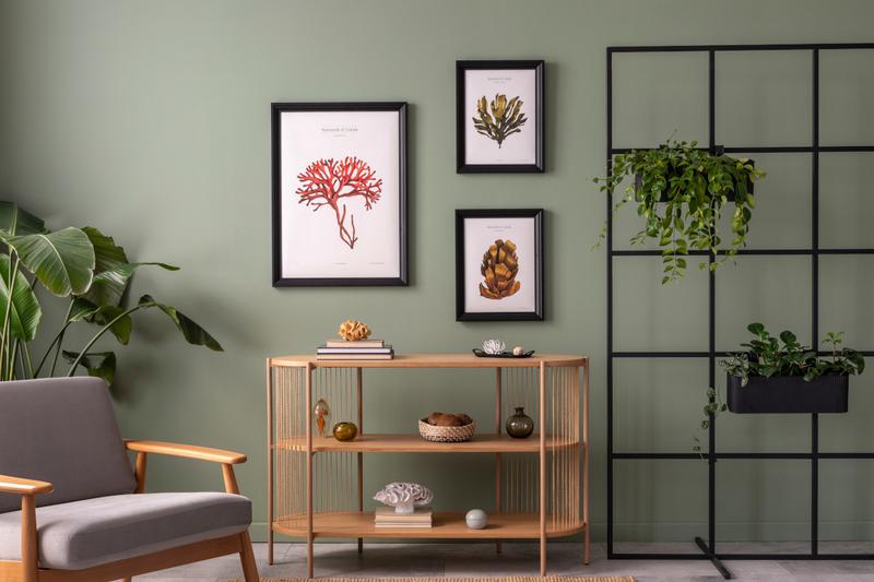 Ciepłe i zimne odcienie ścian