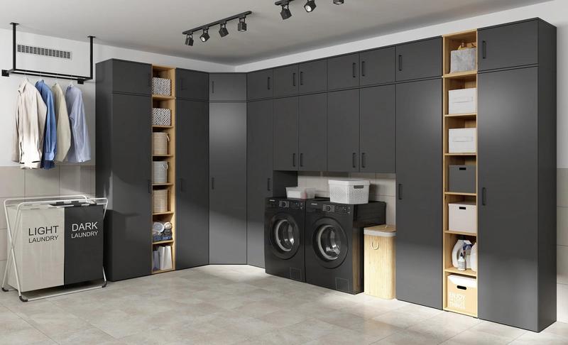 Praktyczne rozwiązania do małej pralni