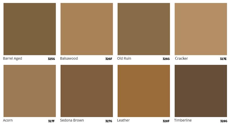 Uzyskiwanie pięknego brązowego koloru