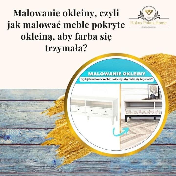 Farby i narzędzia do malowania mebli