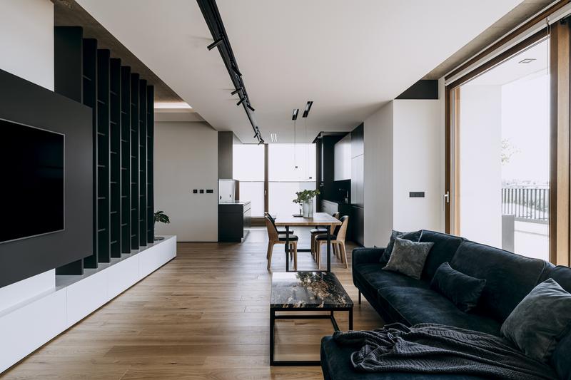 Kolory i oświetlenie w małym wnętrzu