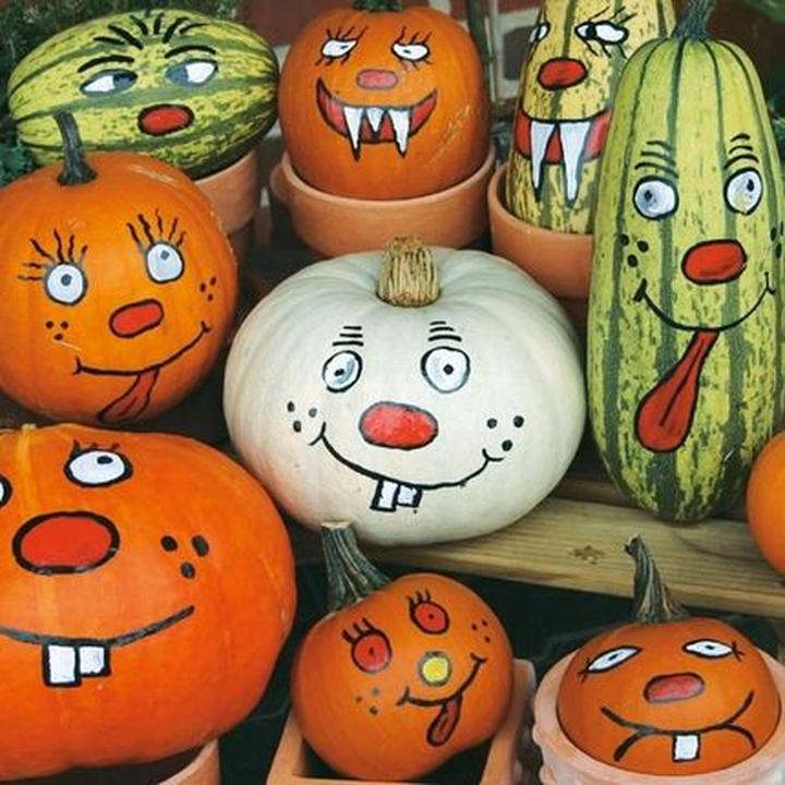 Malowanie dyni krok po kroku