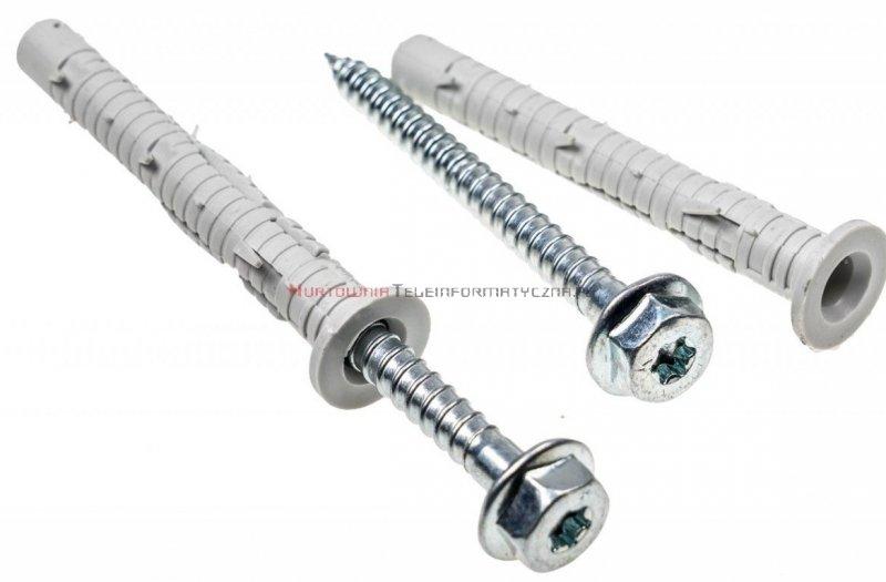 Rodzaje kołków do listwy montażowej