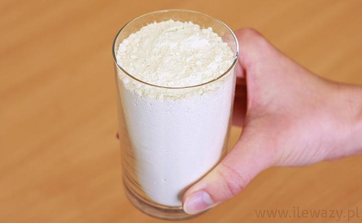 Rodzaje mąki a waga