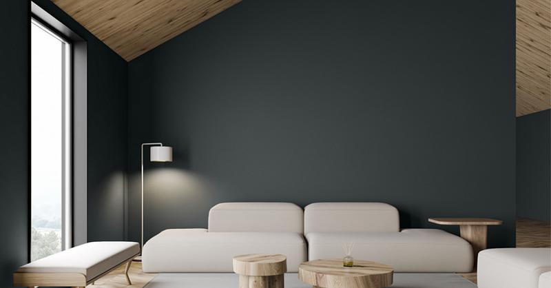 Aranżacja sypialni z szarymi meblami