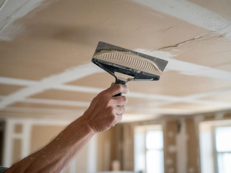 Szpachlowanie sufitu