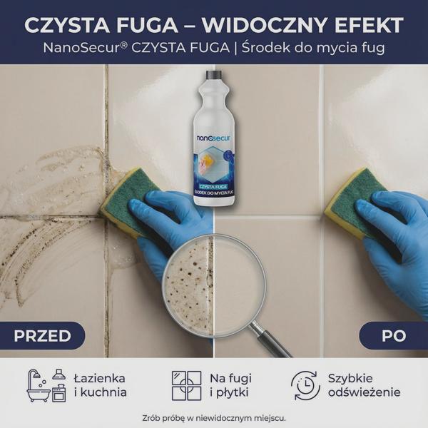 Domowe sposoby na czyszczenie fug